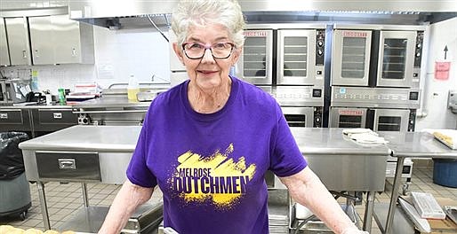 Lunch lady for 45 years 