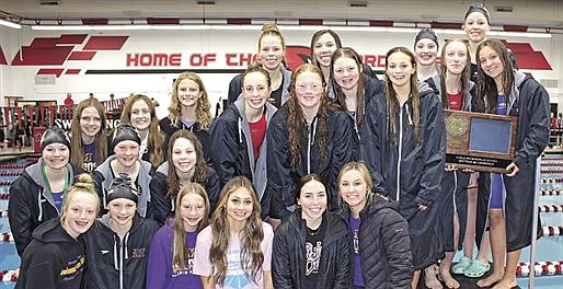 Melrose wins Section 6A swimming and diving championship