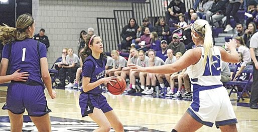 Huskie girls earn first conference basketball win