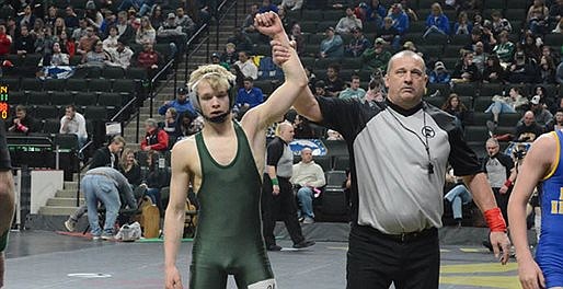 Lange leaves it all on the mat